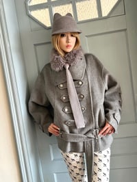 Image 12 of Hand-Sewn Reversible Wool Coat