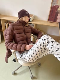 Image 18 of Two-Piece Cape Down Jacket Set