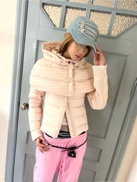 Image 11 of Two-Piece Cape Down Jacket Set