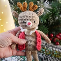 Image 2 of Tutoriel PDF-Un Noël tout doux-Renne & Lutin au crochet