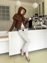 Image 7 of Two-Tone Pencil Pants