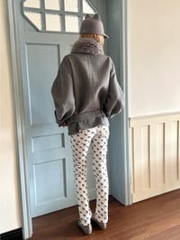 Image 9 of Two-Tone Pencil Pants