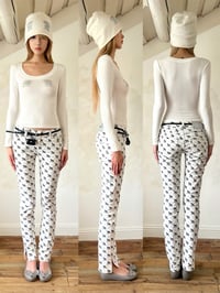 Image 6 of Two-Tone Pencil Pants