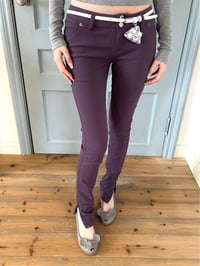 Image 18 of Two-Tone Pencil Pants