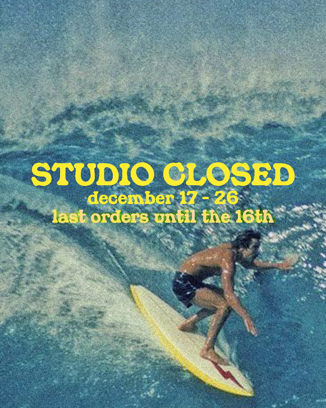 Xmas closure holidays