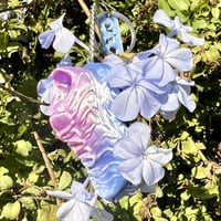 Image 5 of Porte-clés FLEUR BLEUE ❀