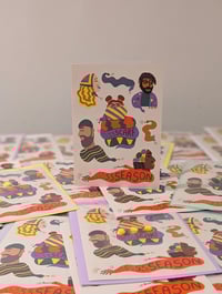 Image 2 of Christmas and New Year Card 'SsScarf SsSeason'