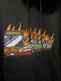 Image 3 of Felpa Roma 'N Inferno - Bus in fiamme