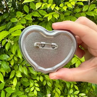 Image 3 of Aventurine & Sunday Retro Food Diner Heart Badges 🍔💞