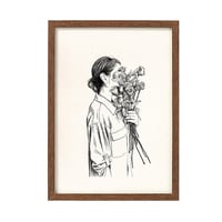 Image 1 of PETAL QUIET Lámina A5 y A4   de Laura Agustí