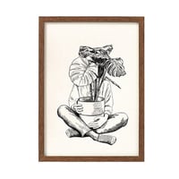 Image 2 of PLANT MIND Lámina A5 y A4   de Laura Agustí