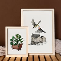 Image 2 of BIRDS Lámina A5 y A4   de Laura Agustí