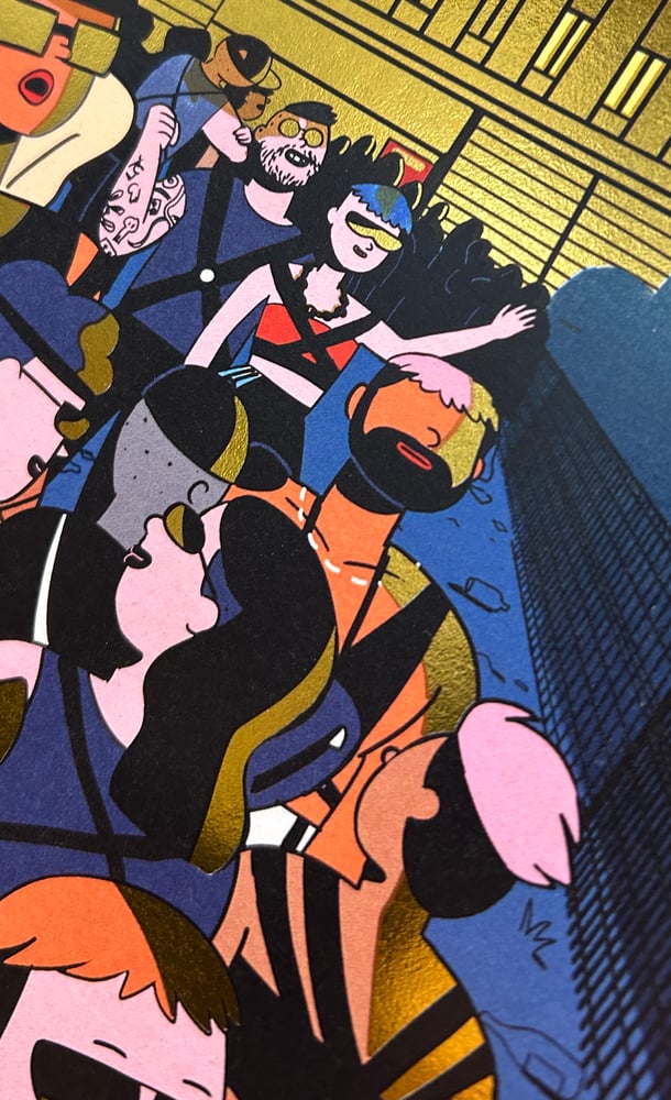 Image of Berghain Line Sunrise - Limited Edition