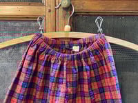 Image 2 of little pants ~ red and blue gingham 