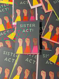 Image 4 of Pack of x3 Festive, Feminist Christmas and New Year Cards