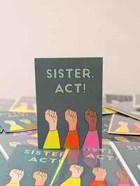 Image 2 of Christmas and New Year Card 'Sister, Act!'