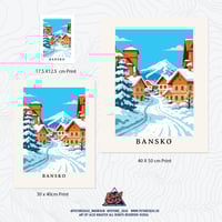 Image 2 of BANSKO SKI PRINT