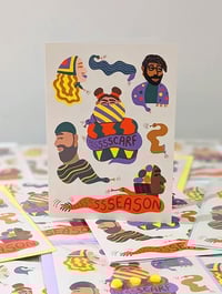 Image 1 of Christmas and New Year Card 'SsScarf SsSeason'