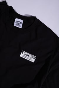 Image 4 of XEROXED Black Logo Tee