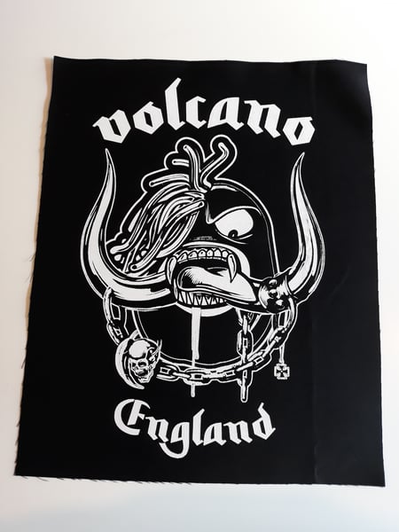 Image of Spunk Volcano & the Eruptions - Back Patch