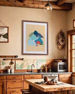 Slope - Limited Edition Print