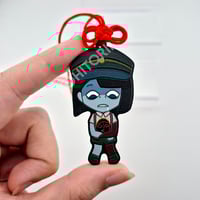 [★ LIMITED ] ENA Dream BBQ Wooden Soft Emboss Keychain