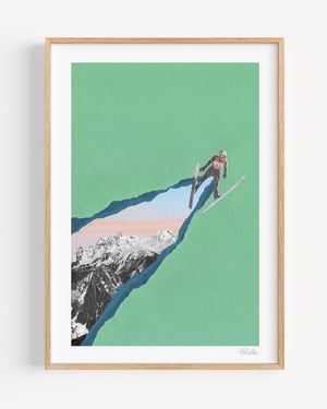 Ski Jump - Limited Edition Print