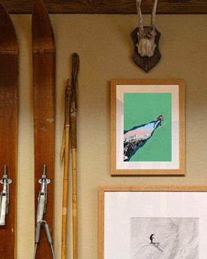 Ski Jump - Limited Edition Print