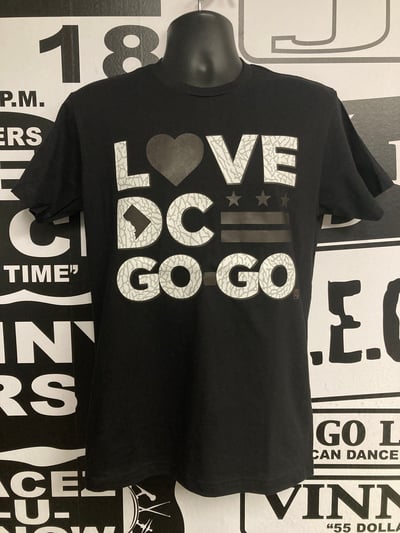Image of LOVE DC GOGO - BLACK TRUNK T-shirt