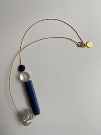 Image 1 of GARGANTILLA BLUE BLACK 3