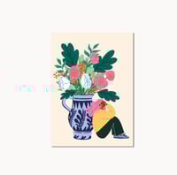 Image 1 of Carte Postale - Vase