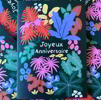 Carte de vœux -  Joyeux anniversaire