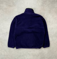 Image 3 of Patagonia Synchilla Snap-T Fleece Pullover Purple Medium Vintage 1996
