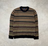 Image 1 of Patagonia Recycled Wool Sweater Marlow Brown Medium Mens 