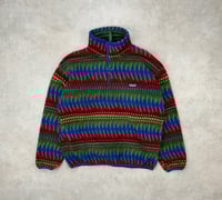 Image 1 of Patagonia Synchilla Snap-T Fleece Pullover Minnehaha Flame Large Mens Vintage 1996