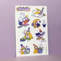 Planche de stickers "Abracadabra"