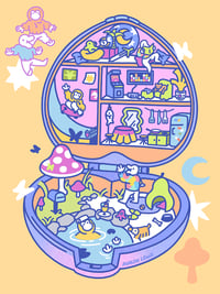 Print « Polly Pocket» - Format A4