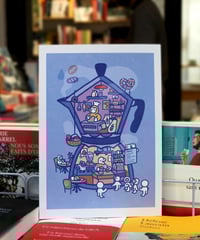 Print « Cafetière» - Format A4