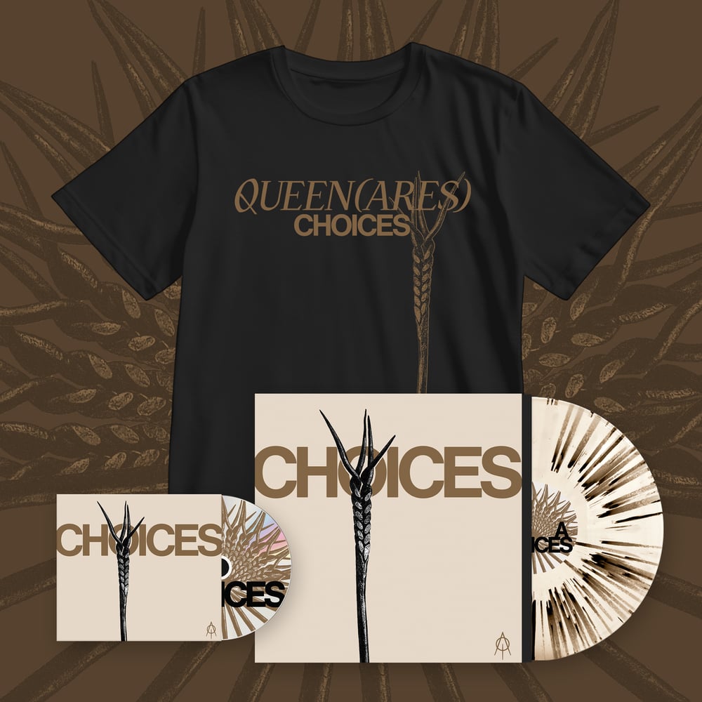 QUEEN(ARES) - CHOICES LP Gatefold Splatter + Cd Digifile + T-shirt Exclu.