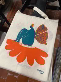 Image 2 of TOTE BAG/ Dame papillon