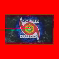 Image 2 of THE WEATHER IS HAPPENING PILLOWCASE