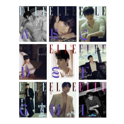 Image of [PRE-ORDER] BTS JUNGKOOK Elle Magazine - January 2026