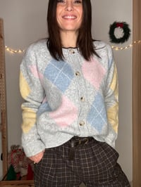 Image 1 of Cardigan rombi 