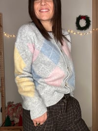 Image 4 of Cardigan rombi 