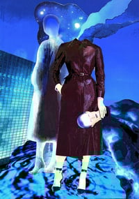 Image 1 of Icy-Blue  - Surreal Female Portrait on a glacial background