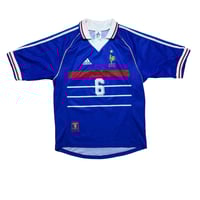 Image 1 of France Home Shirt 1998 - 2000 (M) Djorkaeff 6 