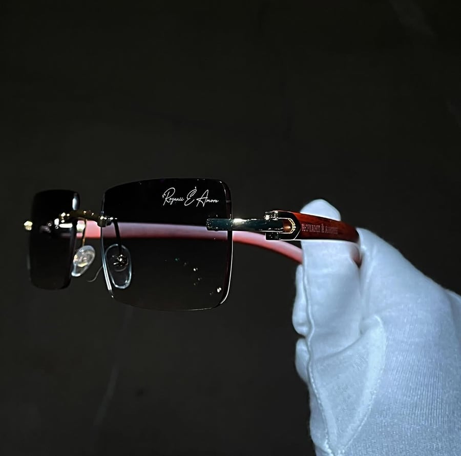 Image of Black Tint Royanii Frames