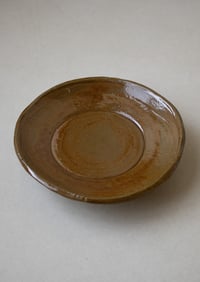 Image 3 of assiette sur pied / rouille 