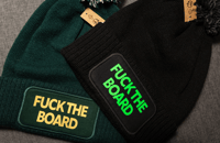 Image 1 of Fuck The Board Beanie *only two left now*