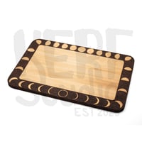 Image 2 of Holdciklus vágódeszka | Moon phase cutting board